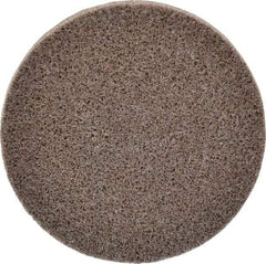 3M - 3" Disc Diam, Aluminum Oxide Quick Change Disc - Type R Attaching System, Nonwoven, Tan, Medium Grade, 15,100 RPM - Americas Industrial Supply