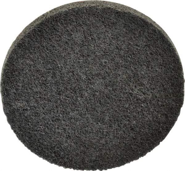 3M - 3" Disc Diam, Silicon Carbide Quick Change Disc - Type R Attaching System, Nonwoven, Gray, Fine Grade, 15,100 RPM - Americas Industrial Supply