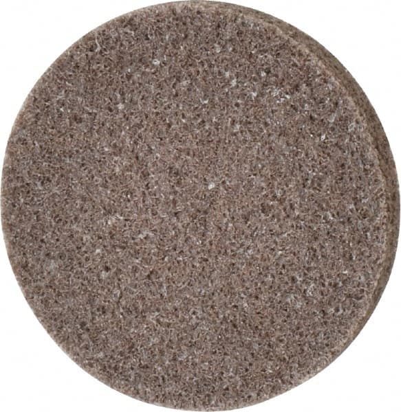 3M - 2" Disc Diam, Aluminum Oxide Quick Change Disc - Type S Attaching System, Nonwoven, Tan, Medium Grade, 22,100 RPM - Americas Industrial Supply