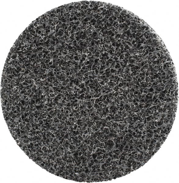 3M - 2" Disc Diam, Silicon Carbide Quick Change Disc - Type S Attaching System, Nonwoven, Gray, Fine Grade, 22,100 RPM - Americas Industrial Supply