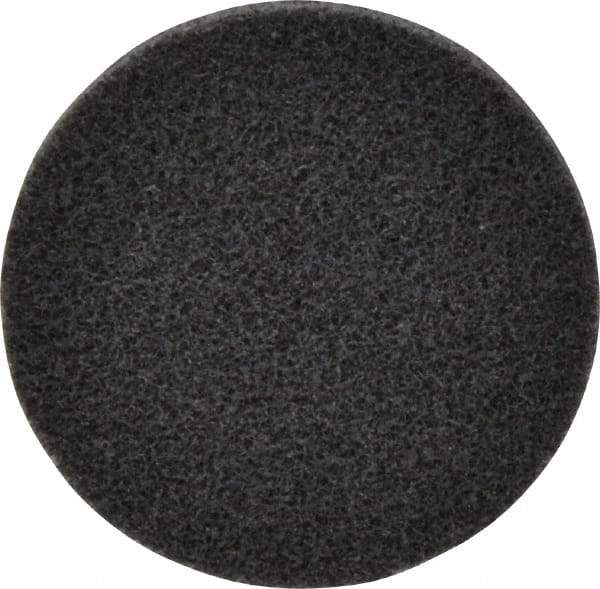 3M - 3" Disc Diam, Silicon Carbide Quick Change Disc - Type S Attaching System, Nonwoven, Gray, Fine Grade, 15,100 RPM - Americas Industrial Supply