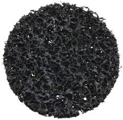 3M - 3" Disc Diam, Silicon Carbide Quick Change Disc - Type R Attaching System, Nonwoven, Black, Very Coarse Grade, 15,000 RPM - Americas Industrial Supply