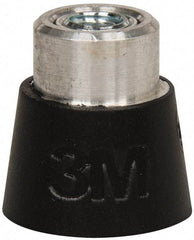 3M - 1" Diam Quick-Change Type P Disc Backing Pad - Medium Density, 30,000 RPM, Roloc TP Compatible - Americas Industrial Supply