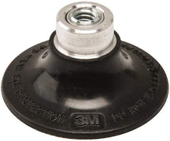 3M - 2" Diam Quick-Change Type P Disc Backing Pad - Hard Density, 25,000 RPM, Roloc TP Compatible - Americas Industrial Supply