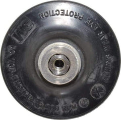 3M - 3" Diam Quick-Change Type R Disc Backing Pad - Extra Hard Density, 20,000 RPM, Roloc TR Compatible - Americas Industrial Supply