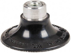 3M - 3" Diam Hard Backing Pad - 1/4-20 Thread & 20000 Max RPM, for Deburring Wheels - Americas Industrial Supply