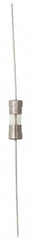 Cooper Bussmann - 250 VAC, 32 VDC, 0.5 Amp, Time Delay Miniature Glass Fuse - 15mm OAL, 10 at 125 V kA Rating, 5mm Diam - Americas Industrial Supply