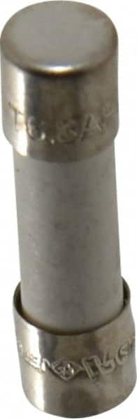 Cooper Bussmann - 250 VAC, 32 VDC, 6.3 Amp, Time Delay Miniature Ceramic Fuse - 20mm OAL, 5mm Diam - Americas Industrial Supply