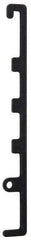 Made in USA - Aluminum and Steel Frame Lock Bar - Black Wrinkle - Americas Industrial Supply