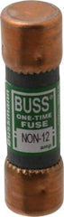 Cooper Bussmann - 125 VDC, 250 VAC, 12 Amp, Fast-Acting General Purpose Fuse - Fuse Holder Mount, 50.8mm OAL, 50 at AC/DC kA Rating, 9/16" Diam - Americas Industrial Supply