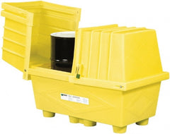 Enpac - Drum Storage Units & Lockers Type: Drum Storage Locker w/Drain Number of Drums: 2 - Americas Industrial Supply