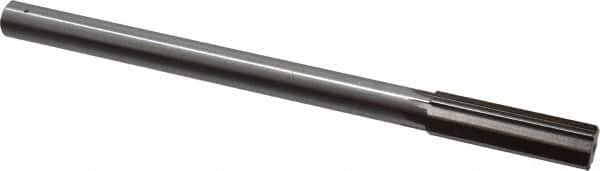 Interstate - 0.661" High Speed Steel 6 Flute Chucking Reamer - Americas Industrial Supply