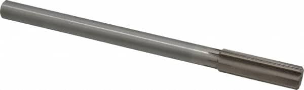 Interstate - 0.677" High Speed Steel 6 Flute Chucking Reamer - Americas Industrial Supply