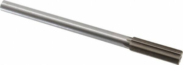 Interstate - 0.694" High Speed Steel 6 Flute Chucking Reamer - Americas Industrial Supply