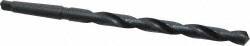 Interstate - 11/16", 2MT 118° Point High Speed Steel Taper Shank Drill Bit - Americas Industrial Supply