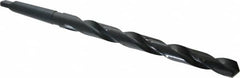 Interstate - 3/4", 2MT 118° Point High Speed Steel Taper Shank Drill Bit - Americas Industrial Supply