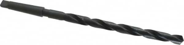 Interstate - 39/64", 2MT 118° Point High Speed Steel Taper Shank Drill Bit - Americas Industrial Supply