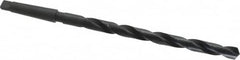Interstate - 39/64", 2MT 118° Point High Speed Steel Taper Shank Drill Bit - Americas Industrial Supply