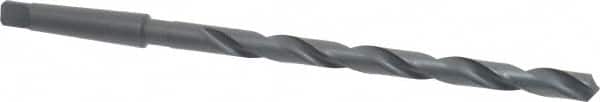 Interstate - 9/16", 2MT 118° Point High Speed Steel Taper Shank Drill Bit - Americas Industrial Supply