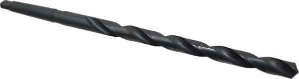 Interstate - 47/64", 2MT 118° Point High Speed Steel Taper Shank Drill Bit - Americas Industrial Supply