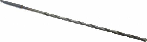 Interstate - 5/16", 1MT 118° Point High Speed Steel Taper Shank Drill Bit - Americas Industrial Supply