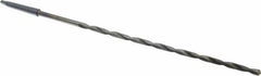Interstate - 5/16", 1MT 118° Point High Speed Steel Taper Shank Drill Bit - Americas Industrial Supply