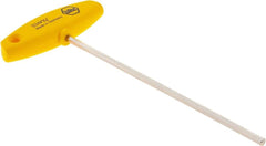 Wiha - 5/32" Hex, T-Handle, Hex Key - 6" OAL, Inch System of Measurement - Americas Industrial Supply