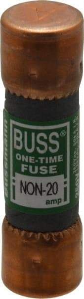 Cooper Bussmann - 125 VDC, 250 VAC, 20 Amp, Fast-Acting General Purpose Fuse - Fuse Holder Mount, 50.8mm OAL, 50 at AC/DC kA Rating, 9/16" Diam - Americas Industrial Supply