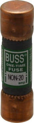 Cooper Bussmann - 125 VDC, 250 VAC, 20 Amp, Fast-Acting General Purpose Fuse - Fuse Holder Mount, 50.8mm OAL, 50 at AC/DC kA Rating, 9/16" Diam - Americas Industrial Supply