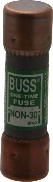 Cooper Bussmann - 125 VDC, 250 VAC, 30 Amp, Fast-Acting General Purpose Fuse - Fuse Holder Mount, 50.8mm OAL, 50 at AC/DC kA Rating, 9/16" Diam - Americas Industrial Supply