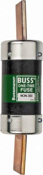 Cooper Bussmann - 125 VDC, 250 VAC, 300 Amp, Fast-Acting General Purpose Fuse - Bolt-on Mount, 8-5/8" OAL, 10 (RMS Symmetrical) kA Rating, 2-1/16" Diam - Americas Industrial Supply