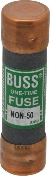 Cooper Bussmann - 125 VDC, 250 VAC, 50 Amp, Fast-Acting General Purpose Fuse - Fuse Holder Mount, 76.2mm OAL, 50 at AC/DC kA Rating, 13/16" Diam - Americas Industrial Supply