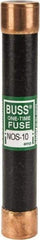 Cooper Bussmann - 600 VAC, 10 Amp, Fast-Acting General Purpose Fuse - Fuse Holder Mount, 127mm OAL, 50 at AC/DC kA Rating, 13/16" Diam - Americas Industrial Supply