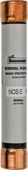 Cooper Bussmann - 600 VAC, 5 Amp, Fast-Acting General Purpose Fuse - Fuse Holder Mount, 127mm OAL, 50 at AC/DC kA Rating, 13/16" Diam - Americas Industrial Supply