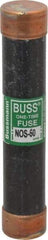 Cooper Bussmann - 600 VAC, 50 Amp, Fast-Acting General Purpose Fuse - Fuse Holder Mount, 5-1/2" OAL, 50 at AC/DC kA Rating, 1-1/16" Diam - Americas Industrial Supply