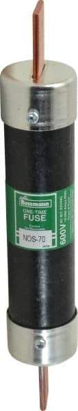 Cooper Bussmann - 600 VAC, 70 Amp, Fast-Acting General Purpose Fuse - Bolt-on Mount, 7-7/8" OAL, 10 (RMS Symmetrical) kA Rating, 1-5/16" Diam - Americas Industrial Supply