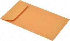 Quality Park - 4-1/4" Long x 2-1/2" Wide Gummed Flap Kraft Coin Envelope - 28 Lb Paper Weight - Americas Industrial Supply