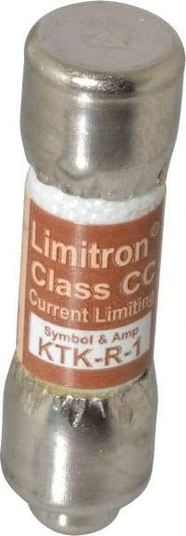 Cooper Bussmann - 600 VAC, 1 Amp, Fast-Acting General Purpose Fuse - Fuse Holder Mount, 1-1/2" OAL, 200 at AC (RMS) kA Rating, 13/32" Diam - Americas Industrial Supply