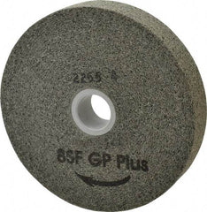 Standard Abrasives - 6" Diam, 1" Face Width, 1" Center Hole, Fine Grade, Silicon Carbide Deburring Wheel - Convolute, Hard Density 8 Grade, 6,000 RPM - Americas Industrial Supply
