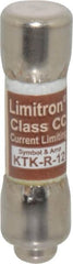 Cooper Bussmann - 600 VAC, 12 Amp, Fast-Acting General Purpose Fuse - Fuse Holder Mount, 1-1/2" OAL, 200 at AC (RMS) kA Rating, 13/32" Diam - Americas Industrial Supply