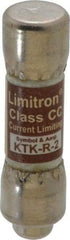 Cooper Bussmann - 600 VAC, 2 Amp, Fast-Acting General Purpose Fuse - Fuse Holder Mount, 1-1/2" OAL, 200 at AC (RMS) kA Rating, 13/32" Diam - Americas Industrial Supply