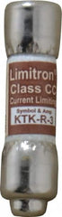 Cooper Bussmann - 600 VAC, 3 Amp, Fast-Acting General Purpose Fuse - Fuse Holder Mount, 1-1/2" OAL, 200 at AC (RMS) kA Rating, 13/32" Diam - Americas Industrial Supply