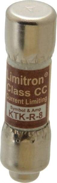 Cooper Bussmann - 600 VAC, 8 Amp, Fast-Acting General Purpose Fuse - Fuse Holder Mount, 1-1/2" OAL, 200 at AC (RMS) kA Rating, 13/32" Diam - Americas Industrial Supply