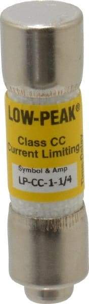 Cooper Bussmann - 300 VDC, 600 VAC, 1.25 Amp, Time Delay General Purpose Fuse - Fuse Holder Mount, 1-1/2" OAL, 20 at DC, 200 at AC (RMS) kA Rating, 13/32" Diam - Americas Industrial Supply