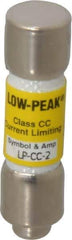 Cooper Bussmann - 300 VDC, 600 VAC, 2 Amp, Time Delay General Purpose Fuse - Fuse Holder Mount, 1-1/2" OAL, 20 at DC, 200 at AC (RMS) kA Rating, 13/32" Diam - Americas Industrial Supply