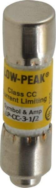 Cooper Bussmann - 150 VDC, 600 VAC, 3.5 Amp, Time Delay General Purpose Fuse - Fuse Holder Mount, 1-1/2" OAL, 20 at DC, 200 at AC (RMS) kA Rating, 13/32" Diam - Americas Industrial Supply