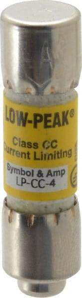 Cooper Bussmann - 150 VDC, 600 VAC, 4 Amp, Time Delay General Purpose Fuse - Fuse Holder Mount, 1-1/2" OAL, 20 at DC, 200 at AC (RMS) kA Rating, 13/32" Diam - Americas Industrial Supply