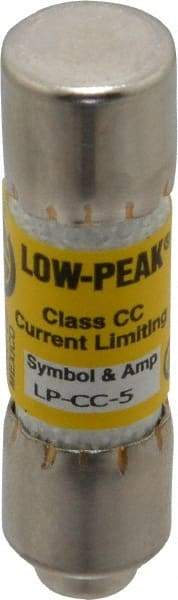 Cooper Bussmann - 150 VDC, 600 VAC, 5 Amp, Time Delay General Purpose Fuse - Fuse Holder Mount, 1-1/2" OAL, 20 at DC, 200 at AC (RMS) kA Rating, 13/32" Diam - Americas Industrial Supply