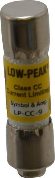 Cooper Bussmann - 150 VDC, 600 VAC, 9 Amp, Time Delay General Purpose Fuse - Fuse Holder Mount, 1-1/2" OAL, 20 at DC, 200 at AC (RMS) kA Rating, 13/32" Diam - Americas Industrial Supply