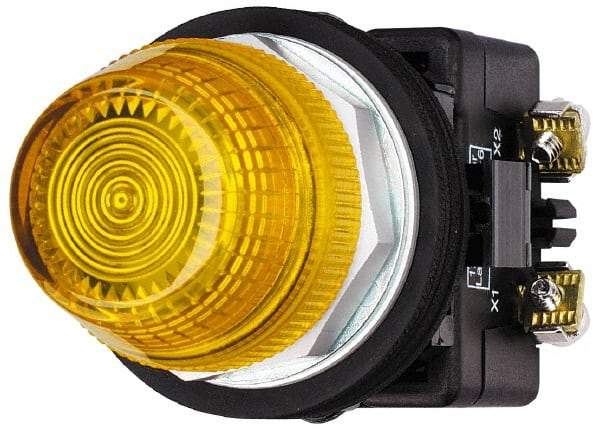 Eaton Cutler-Hammer - 30-1/2mm Mount Hole, Pushbutton Switch - Illuminated - Americas Industrial Supply